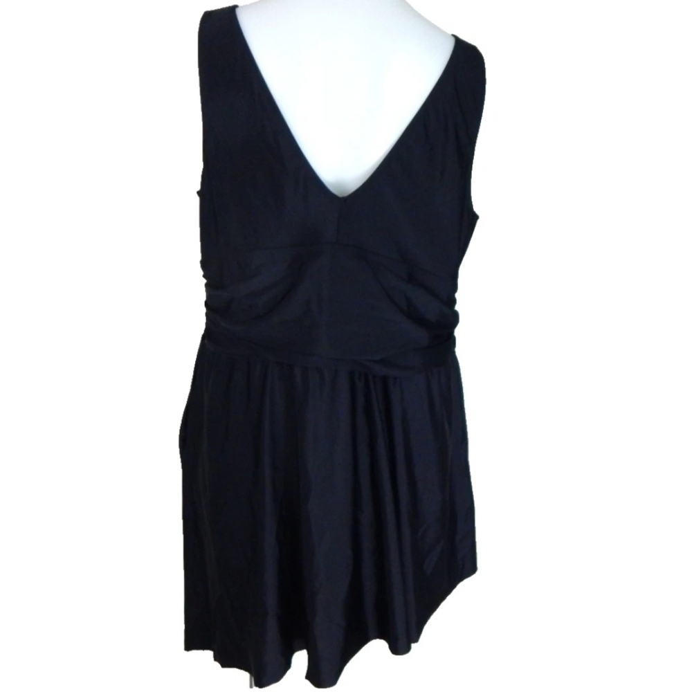 Torrid Black Asymmetrical Wire Free Swim Dress - Picture 3 of 5